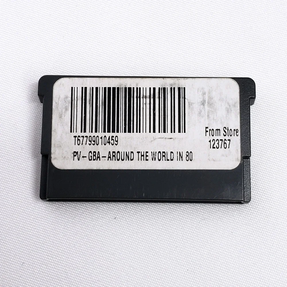 Nintendo‎ GBA Around the World in 80 Days Game Boy Advance USA Cartridge
